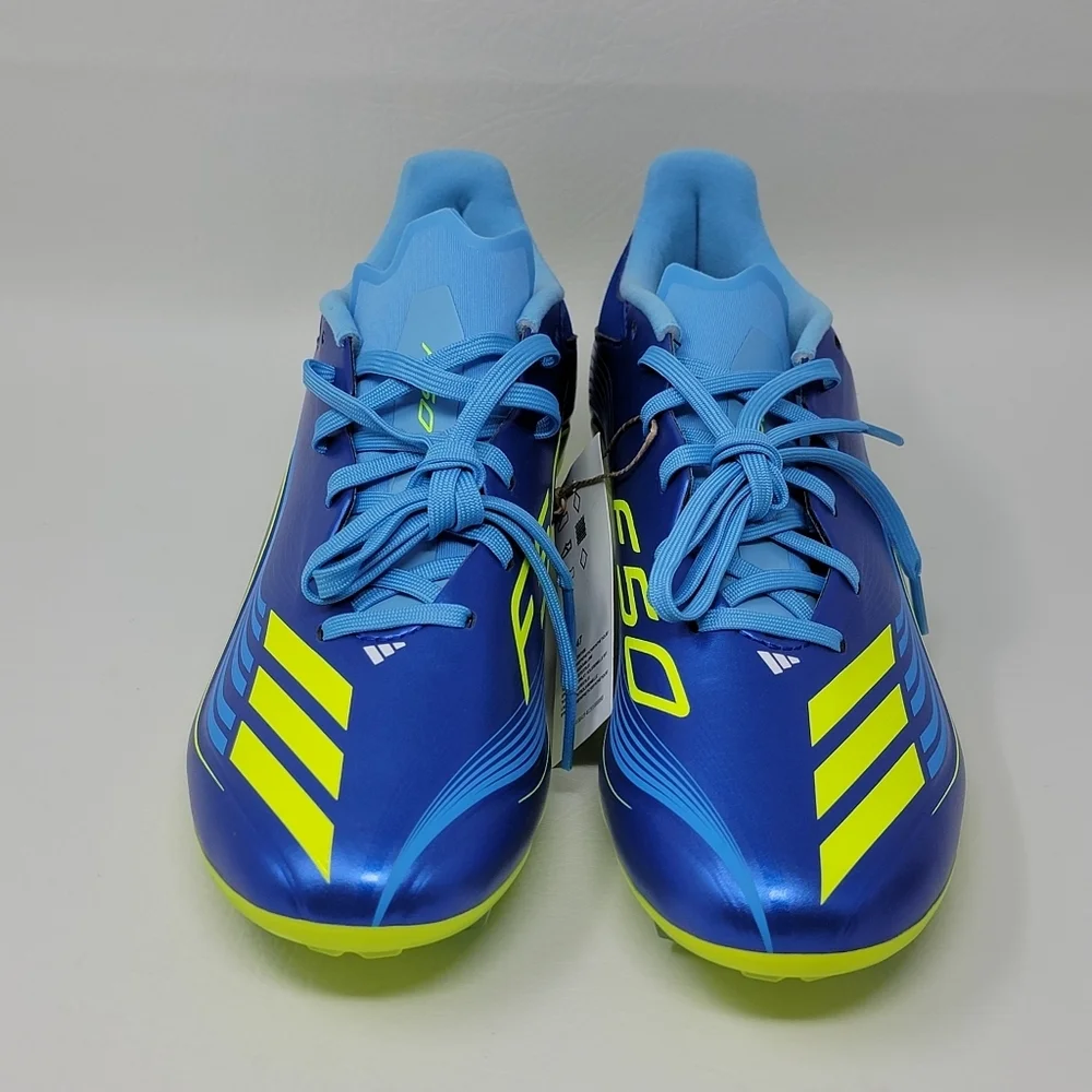 Adidas Men's Messi League FG Firm Ground Soccer Cleats Blue JP7447 Size 9.5 New